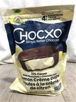 Chocxo Dark Chocolate Lemon Creme Cups (open Bag)