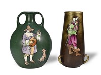 2 Stellmacher Teplitz, Vase and Jug