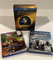Blu Ray Discs Murdoch Mysteries Boxed Set, Thor