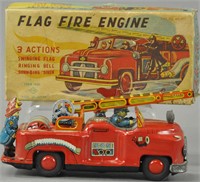 BOXED CRAGSTAN FLAG FIRE ENGINE