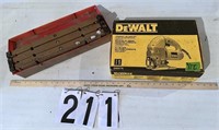 DeWalt Electric jig saw & Road flares