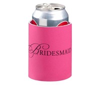 (4) Lillian Rose Bridesmaid Cup Cozy in Pink