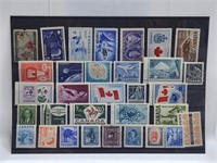 Canada Mint Hinged Stamp Lot