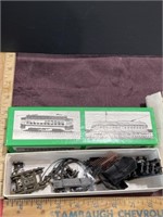model railroad train parts in Bowser box