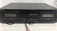 Onkyo Stereo cassette tape deck pick up only
