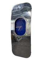 Repurposed Boeing Fuselage Wall Clock Mirror
