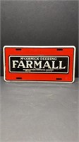 Farmall license plate