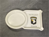 Vintage Fort Campbell Kentucky Airborne Ashtray
