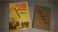 2 BOOKS, "THE PIONEER YEARS 1895-1914 BY BARRY