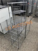 6pc Chrome Kitchen Racks