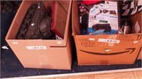 Two boxes of miscellaneous including toys,