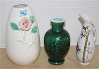 SELECTION OF VASES