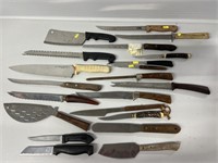 Assortment of Kitchen knives