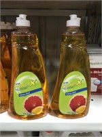 2 BOTTLES POWERX CITRUS ZEST DISH SOAP