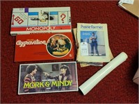 2 posters; 3 board games;