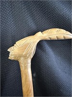 Carved Face cane