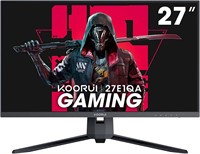 KOORUI 27 Inch QHD Gaming Monitor 144 Hz, VA, 1ms