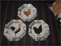 Collection of Marye Kelley Decoupage Plates