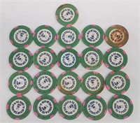 21 Riverside Reno Nevada Casino Chips