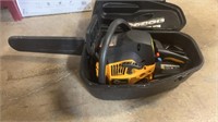 Poulan Pro 422cc/ 18"Chainsaw With Hard Shell Case