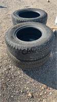 Pallet Lot of 4 Tires