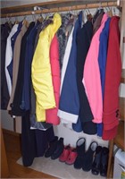 Lots of Womens coats jackets & shoes