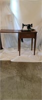 Vintage New Home Sewing Machine & Stand