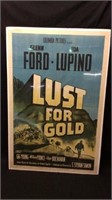 Lust For Gold Movie Poster