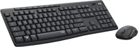 Logitech - MK295 Full-size Wireless Keyboard and