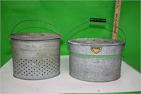 Pair of Minnow Buckets