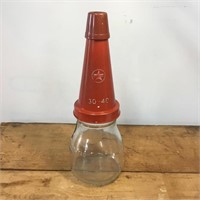 Caltex Plastic Pourer on 500ml Bottle