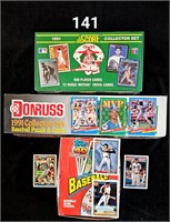 1991 Score & Donruss BB Sets & '91Topps BB Cards