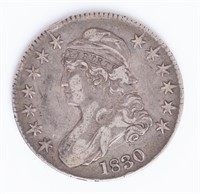 Coin 1830 Capped Bust Half Dollar