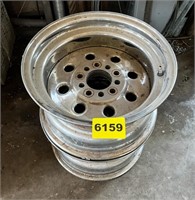 Set of 2 Chrome Rims 16"