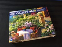 Art Gallery Puzzle Open Box