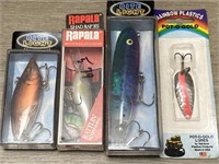 (4) NIP Fishing Lures