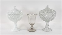 3 Pcs. of American Glassware