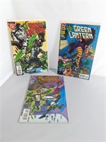 (3) 1997 Green Lantern Comic Books
