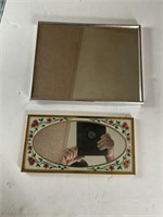 Two small mirrors