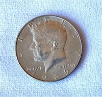 1969 Kennedy 1/2 Dollar