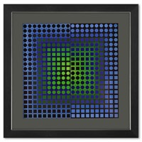 Victor Vasarely (1908-1997), "Zoeld de la série Fo