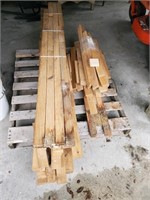 Wood floor planks