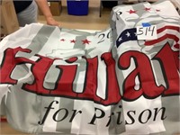 4 Hillary for prison flags