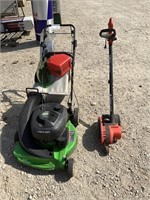 Edger and Mower