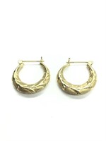 14K gold earrings