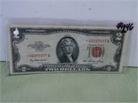 1953 Series $2 “RED SEAL” “STAR” Note – VF