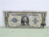 1923 $1 Silver Cert – “HORSEBLANKET” – VG