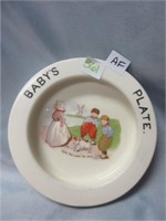 Stoke on Trent child's porridge bowl