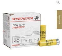 Winchester Super Target 20 Gauge 2-3/4in #7.5