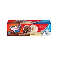 Hunts- Snack Pack Pudding, 3.25 oz, 36 Cup Variety